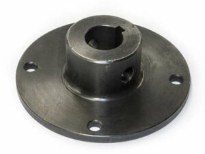 Four Bolt Steel Hub – 1.00″ Bore – 1-1/2″ Tall, 420700